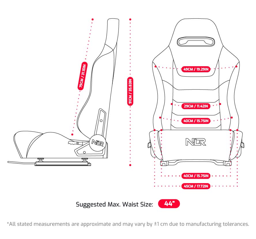 Seats Dimensions Ers3