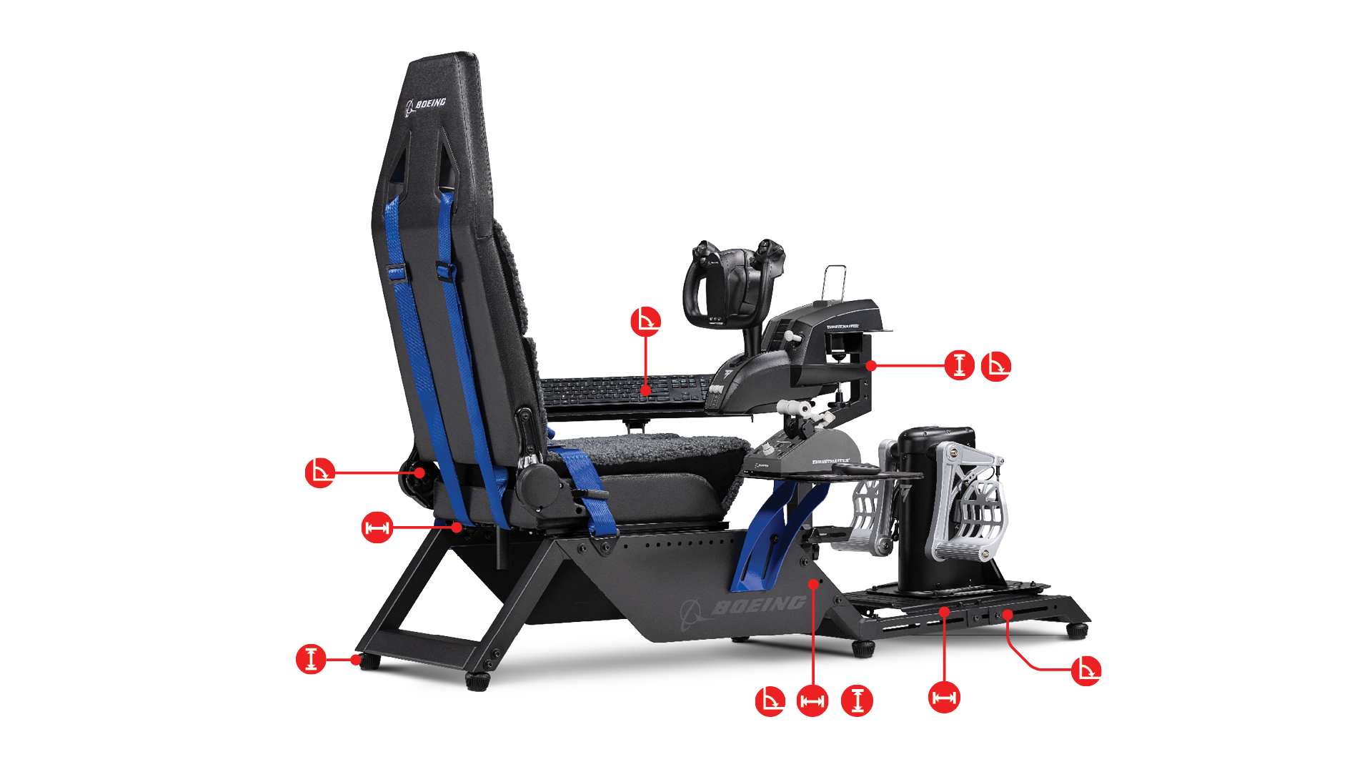 Flight Simulator Adjustability Boeing Commercial 1920x1080