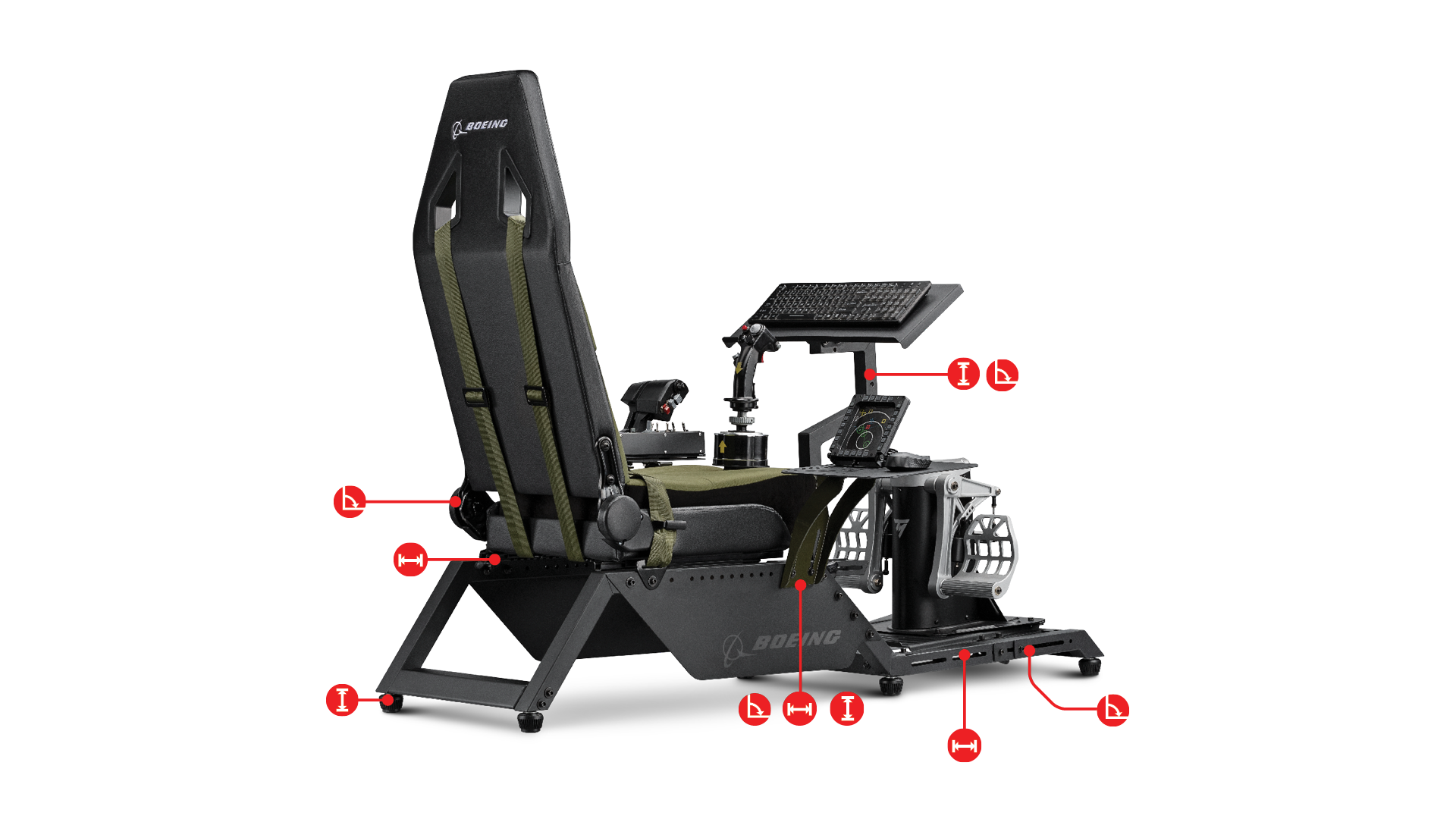 Flight Simulator Adjustability Boeing Military 1920x1080 2